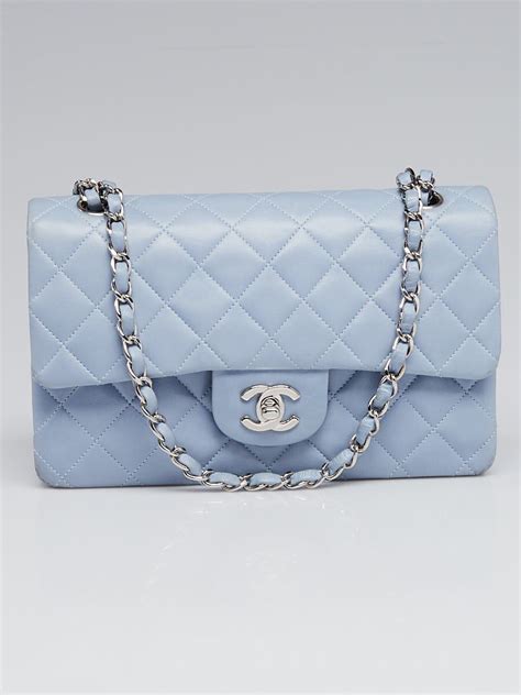 light blue chanel flap|Chanel flap bag price.